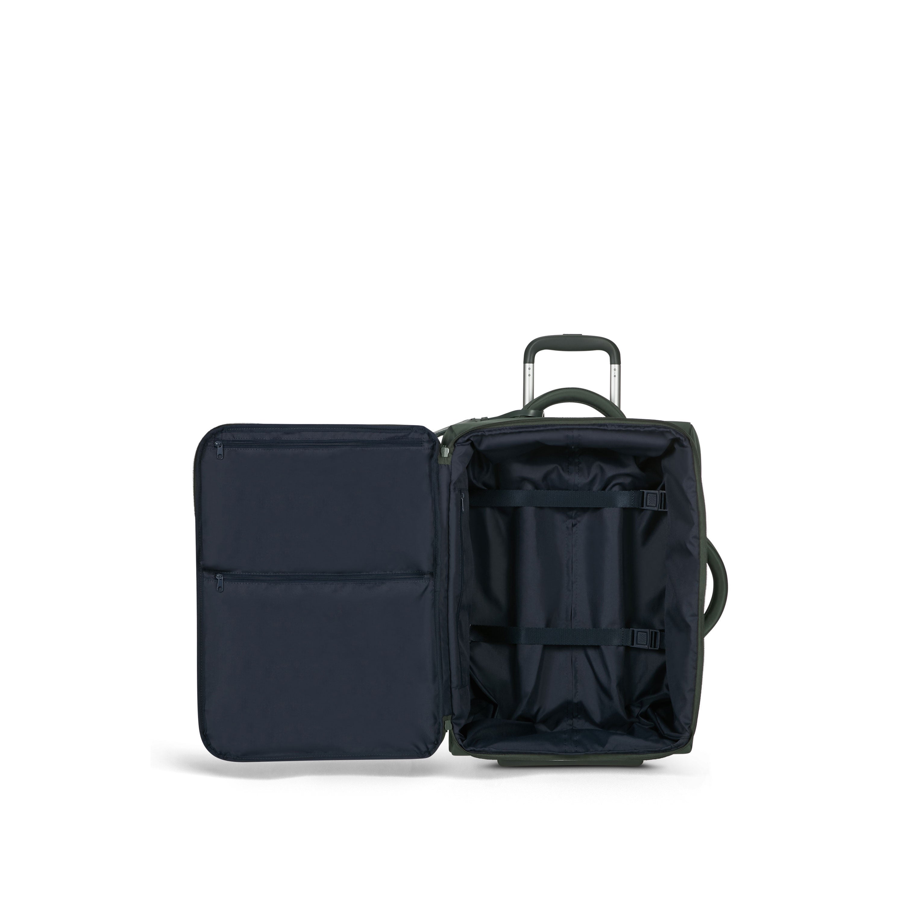 Lipault Foldable Plume Cabin Upright, Khaki Green, Interior Image image number 2